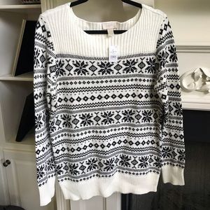 Loft Outlet sweater large NWT